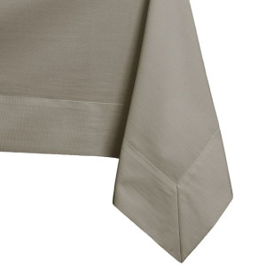 DecoKing Obrus bawełniany PURE mankiet 140X500 Cappuccino
