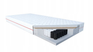 Materac sprężynowy DELIA 90x200 Janpol kokos