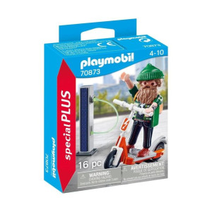 Playmobil 70873 Hipster Z Elektryczną Hulajnogą