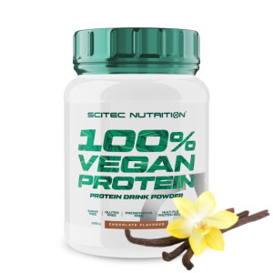 Odżywka Białkowa Roślinna Scitec Nutrition 100% Vegan Protein 1000g Wanilia