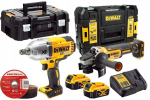 Dewalt Zestaw Elektronarzędzi Dcf899 Dcg405 2xaku