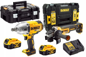 Dewalt Zestaw Elektronarzędzi Dcf899 Dcg405 2xaku