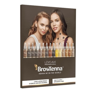 Browxenna Nowa Paleta Kolorów Wzornik 15 Kolorów