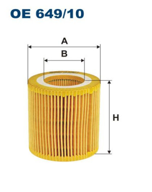 Filtr oleju Filtron OE 649/10