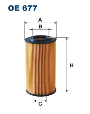 Filtr oleju Filtron OE 677