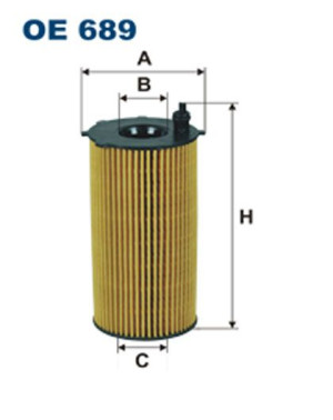 Filtr oleju Filtron OE 689