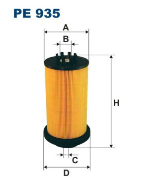 Filtr paliwa Filtron PE 935