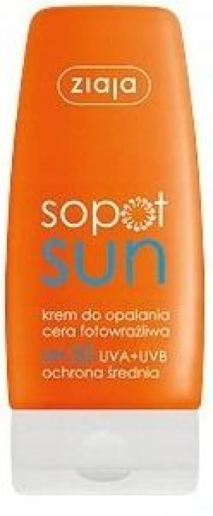 Ziaja Sopot Sun Krem Do Opalania Filtr Spf25 60Ml