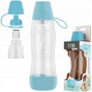 Butelka Filtrująca Do Wody Bidon 550ml + Filtr
