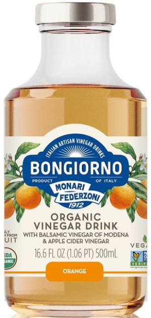 Napój O Smaku Pomarańczy Z Octem Balsamicznym Z Modeny Bio 500 Ml