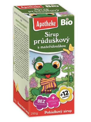 Syrop Dla Dzieci Z Tymianku I Dzikiej Róży Bio 250 G - Apotheke