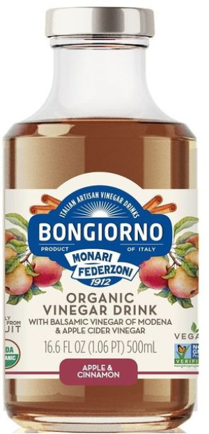 Napój O Smaku Jabłkowo - Cynamonowym Z Octem Balsamicznym Z Modeny Bio