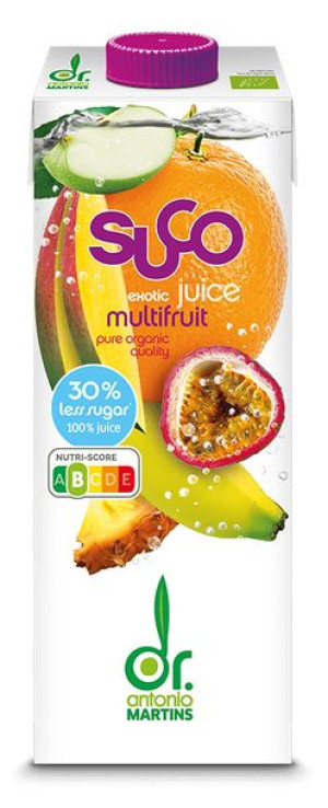 Napój Egzotyczny Wieloowocowy 30 % Mniej Cukru Bio 1 L - Coco (dr Martins)