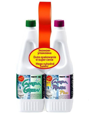Płyny do toalet turystycznych 2 x 1,5L KONCENTRAT