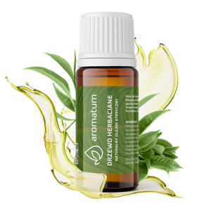 100% Naturalny Olejek Drzewo Herbaciane Inhalacja Masaż Odporność 12ml