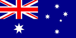 Naprasowanka Australia Termo Naklejka Aplikacja