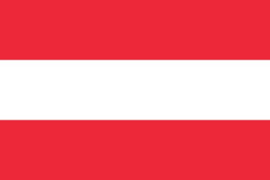 Naprasowanka Austria Termo Naklejka Aplikacja