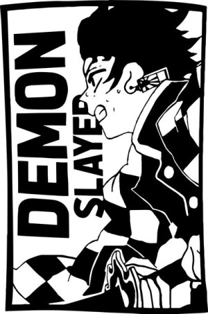 Naprasowanka Demon Slayer Na Odzież Amine Fan