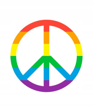 Naprasowanka LGBT Termo Naklejka Aplikacja