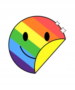 Naprasowanka LGBT Termo Naklejka Aplikacja