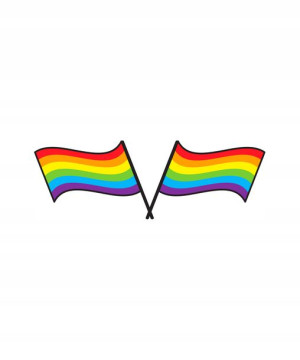 Naprasowanka LGBT Termo Naklejka Aplikacja