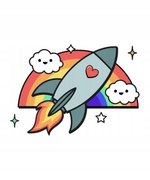Naprasowanka LGBT Termo Naklejka Aplikacja