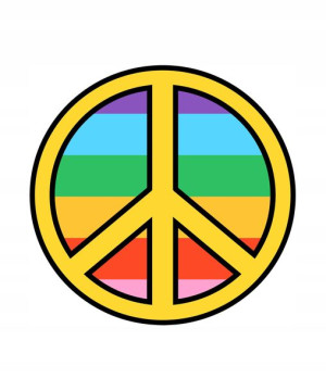 Naprasowanka LGBT Termo Naklejka Aplikacja