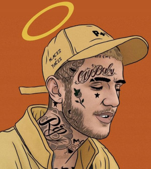 Naprasowanka Lil Peep Bluza Koszulka Naklejki Fan