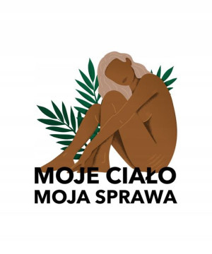 Naprasowanka Moje Ciało Termo Naklejka Aplikacja