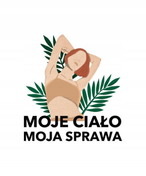 Naprasowanka Moje Ciało Termo Naklejka Aplikacja