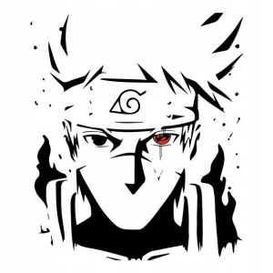 Naprasowanka Naruto Termo Naklejka Aplikacja