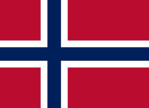Naprasowanka Norwegia Termo Naklejka Aplikacja