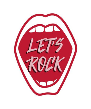 Naprasowanka Rock Termo Naklejka Aplikacja