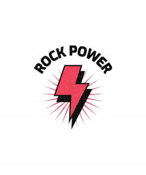 Naprasowanka Rock Termo Naklejka Aplikacja