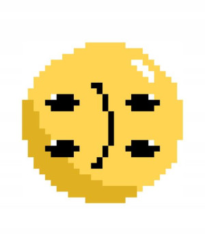 Naprasowanka Smile Termo Naklejka Aplikacja