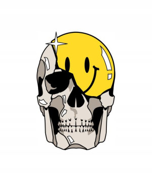 Naprasowanka Smile Termo Naklejka Aplikacja