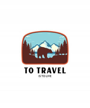 Naprasowanka Travel Termo Naklejka Aplikacja