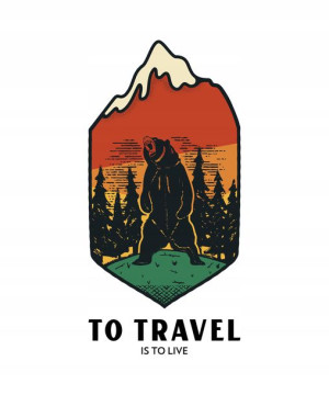 Naprasowanka Travel Termo Naklejka Aplikacja