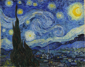 Naprasowanka Van Gogh Termo Naklejka Aplikacja