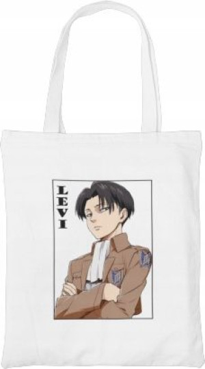 Attack on Titan torba bawełniana Levi Manga