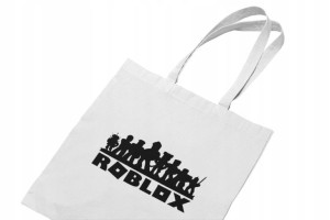Torba Roblox Face Biała