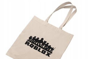 Torba Roblox Face Ecru