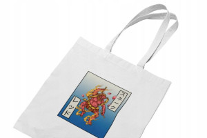 Torba Japonia Styl Japoński Samurai Sakura Hokusai
