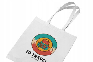 Torba To Travel Is To Live Prezent Dla Podróżnika