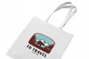 Torba To Travel Is To Live Prezent Dla Podróżnika