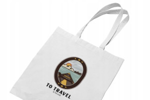 Torba To Travel Is To Live Prezent Dla Podróżnika