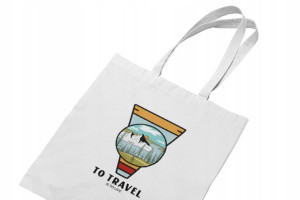 Torba To Travel Is To Live Prezent Dla Podróżnika