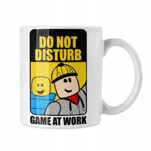 Kubek Man Face Roblox BIały 330ml