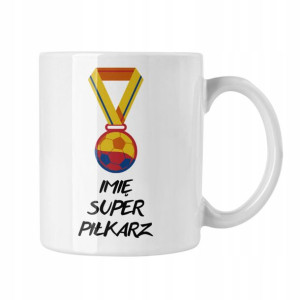 Kubek Piłka Prezent Dla Fana Piłki Super Piłkarz