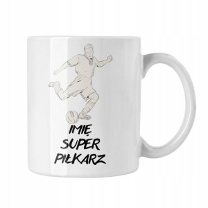 Kubek Piłka Prezent Dla Fana Piłki Super Piłkarz